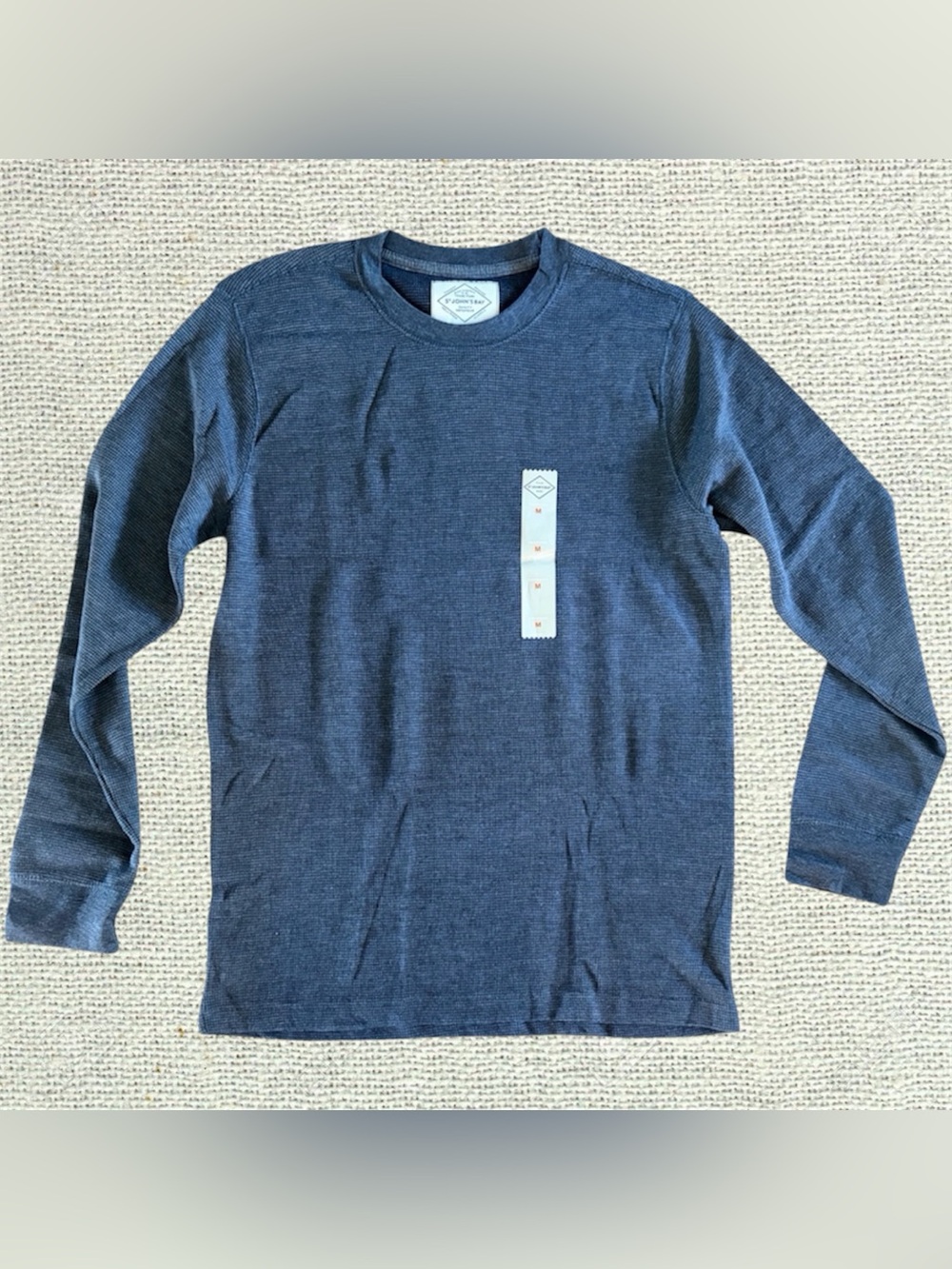 NWT St. John's Bay Gray Thermal Shirt M